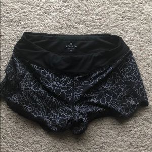 Size small athleta floral shorts